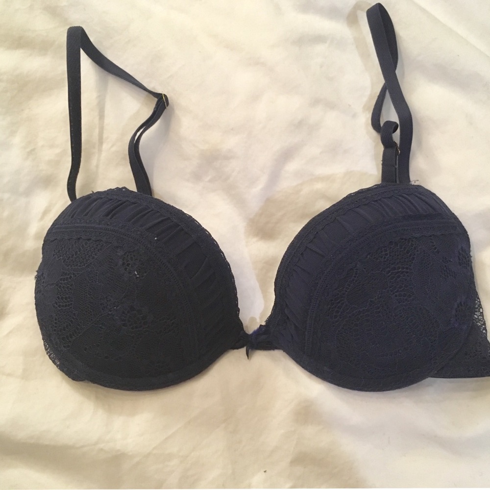 Blush brand Navy Blue bra 32B